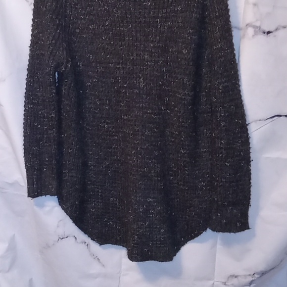 Free People waffle knit sweater SP - Picture 3 of 9